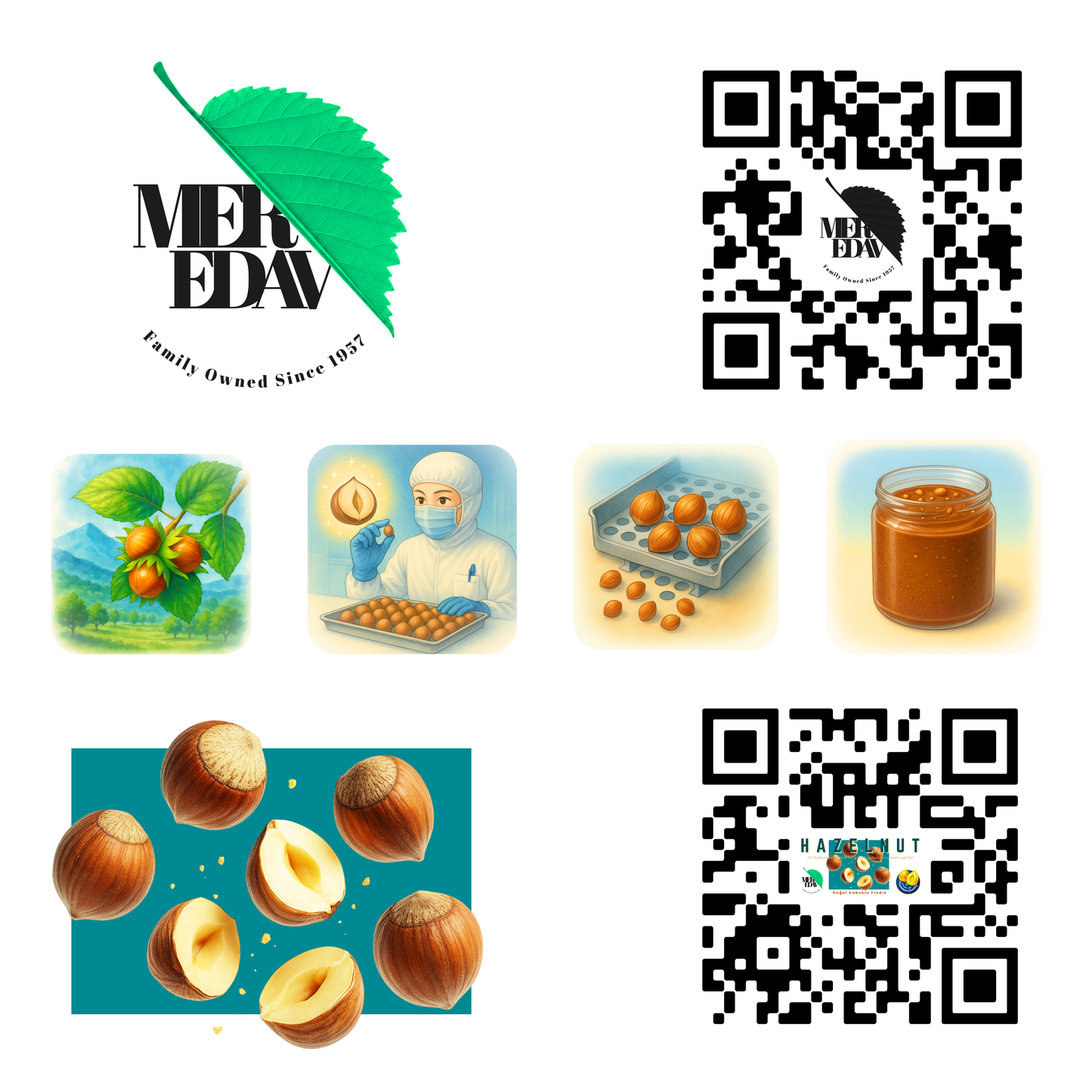 Meredav Doğal Kabuklu Fındık – Premium Kalite