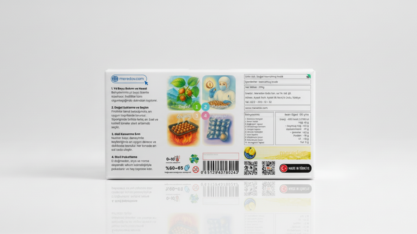 Meredav Doğal Kavrulmuş Fındık – Premium Sağlıklı Atıştırmalık