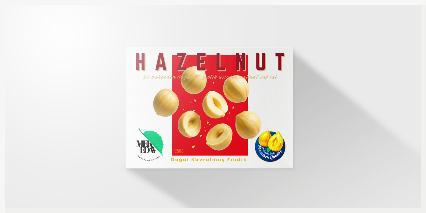 Meredav Doğal Kavrulmuş Fındık – Premium Sağlıklı Atıştırmalık