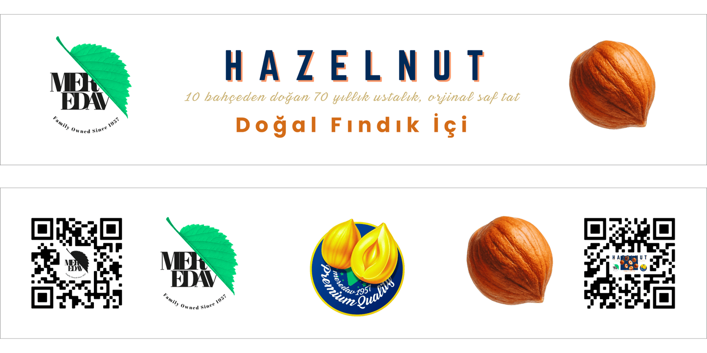 Meredav Doğal Fındık İçi – Saf ve Katkısız Premium Lezzet - Meredav