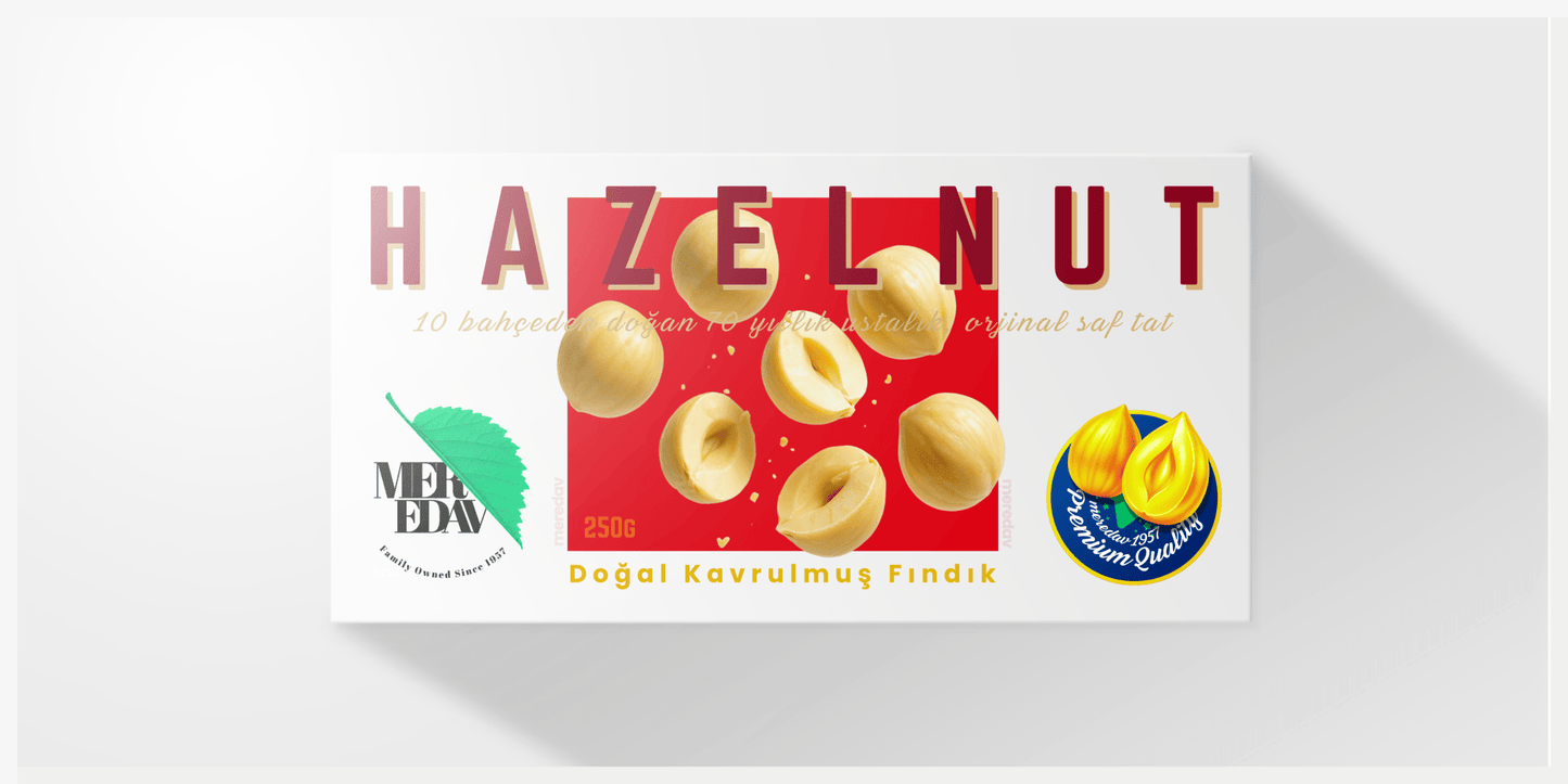 Meredav Doğal Kavrulmuş Fındık – Premium Sağlıklı Atıştırmalık - Meredav