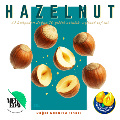 Meredav Doğal Kabuklu Fındık – Premium Kalite