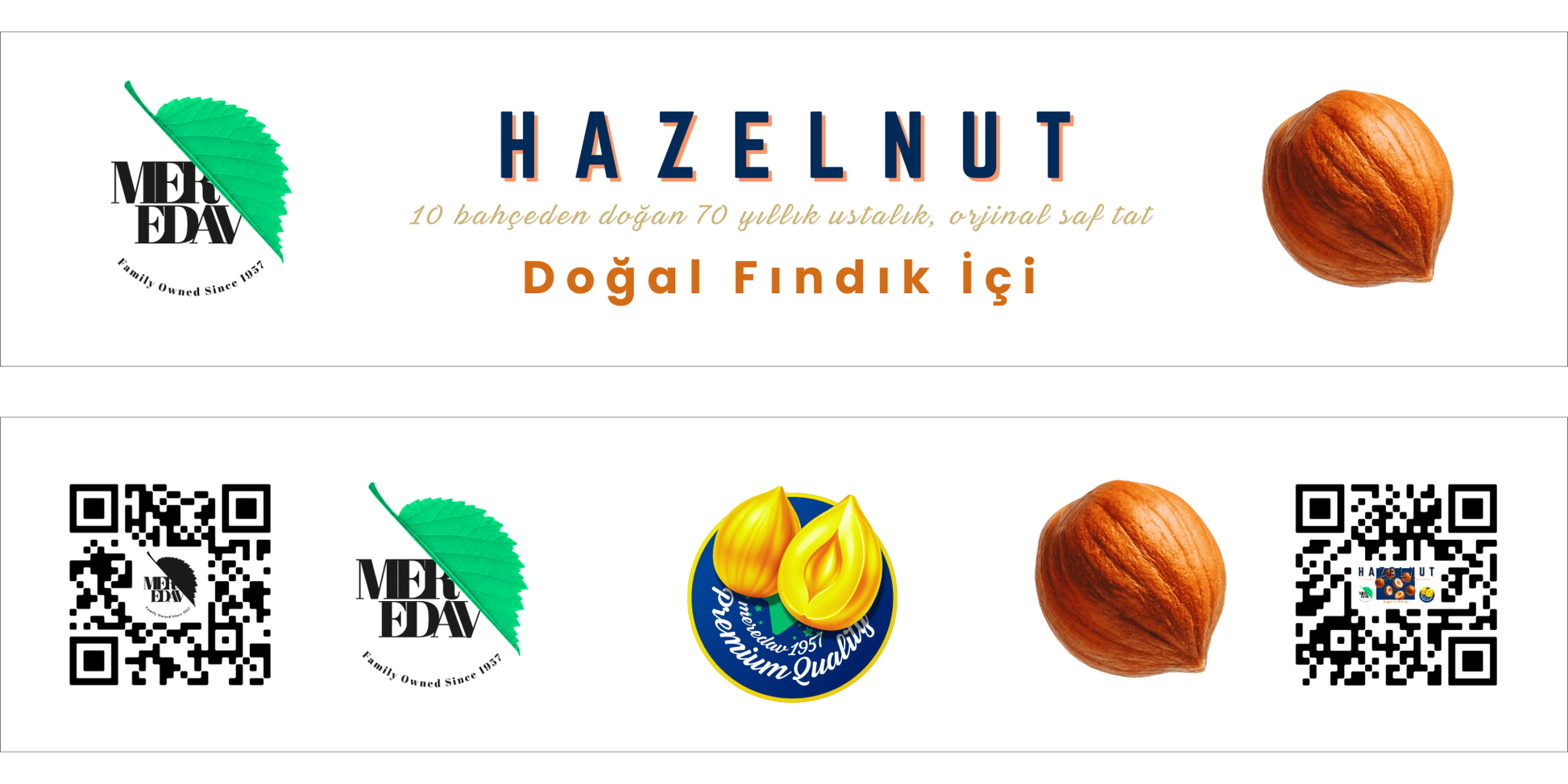 Meredav Doğal Fındık İçi – Saf ve Katkısız Premium Lezzet - Meredav