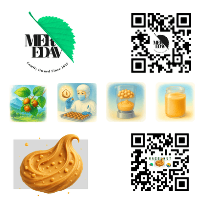 Meredav Parçacıklı Purella – Katkısız Fındık Ezmesi - Meredav